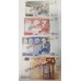 EURO 2001 . FIVE 5 - FIVE HUNDRED 500 EURO BANKNOTES . SPECIMEN
